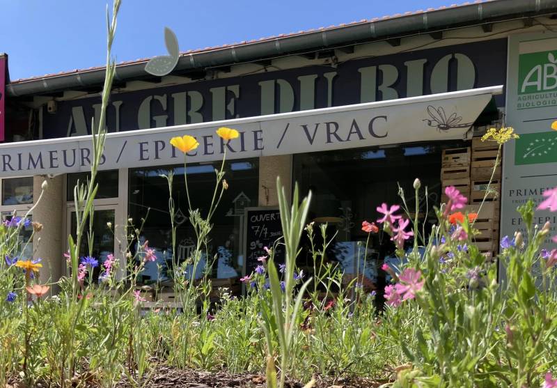 épicerie fine biologique située en centre-ville d'Audenge sur le Bassin d'Arcahcon